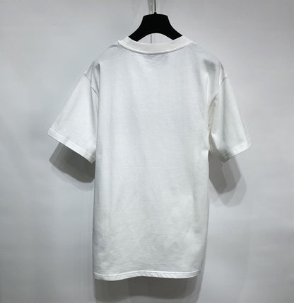 GUCCI COTTON JERSEY T-SHIRT WITH GUCCI MIRROR PRINT – GGS016