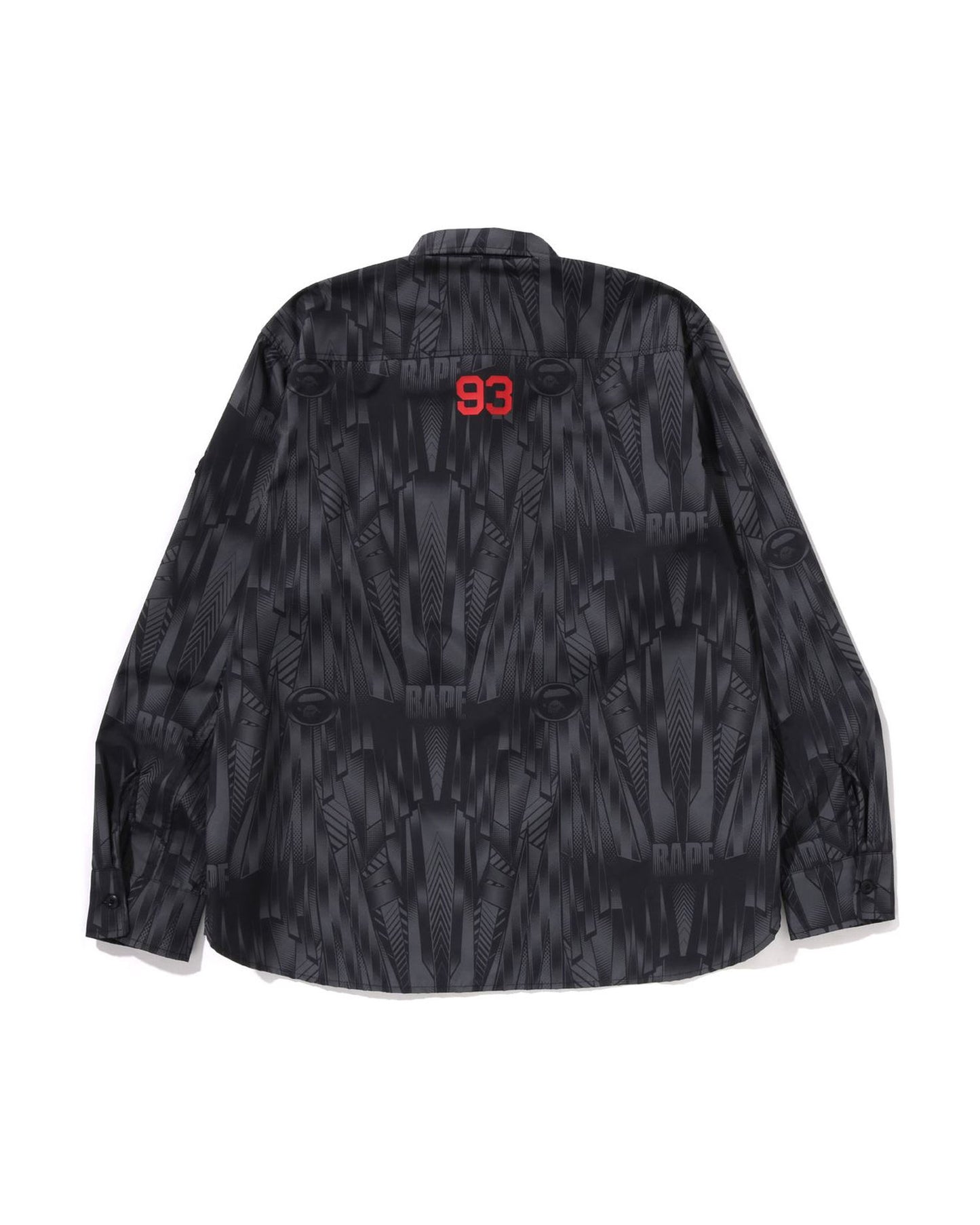 A Bathing Ape Speed Racer Relaxed Fit Shirt In Black