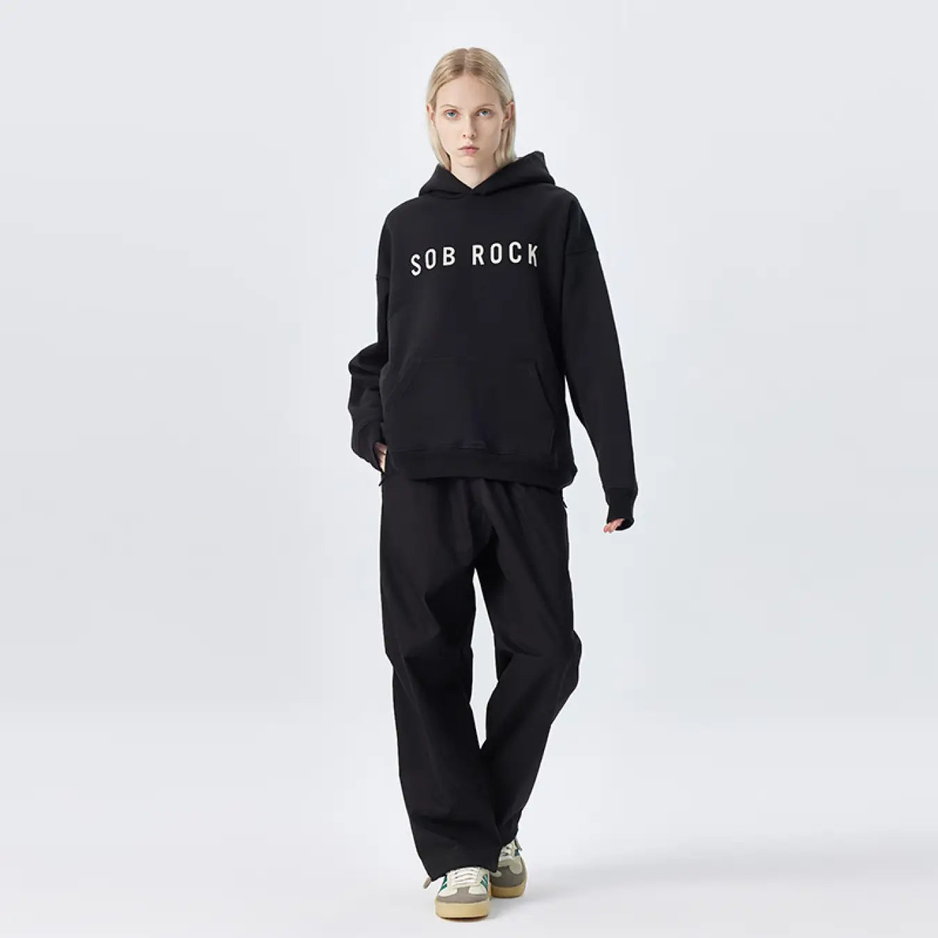 FOG FEAR OF GOD mainline band hoodie casual oversize sweatshirt black