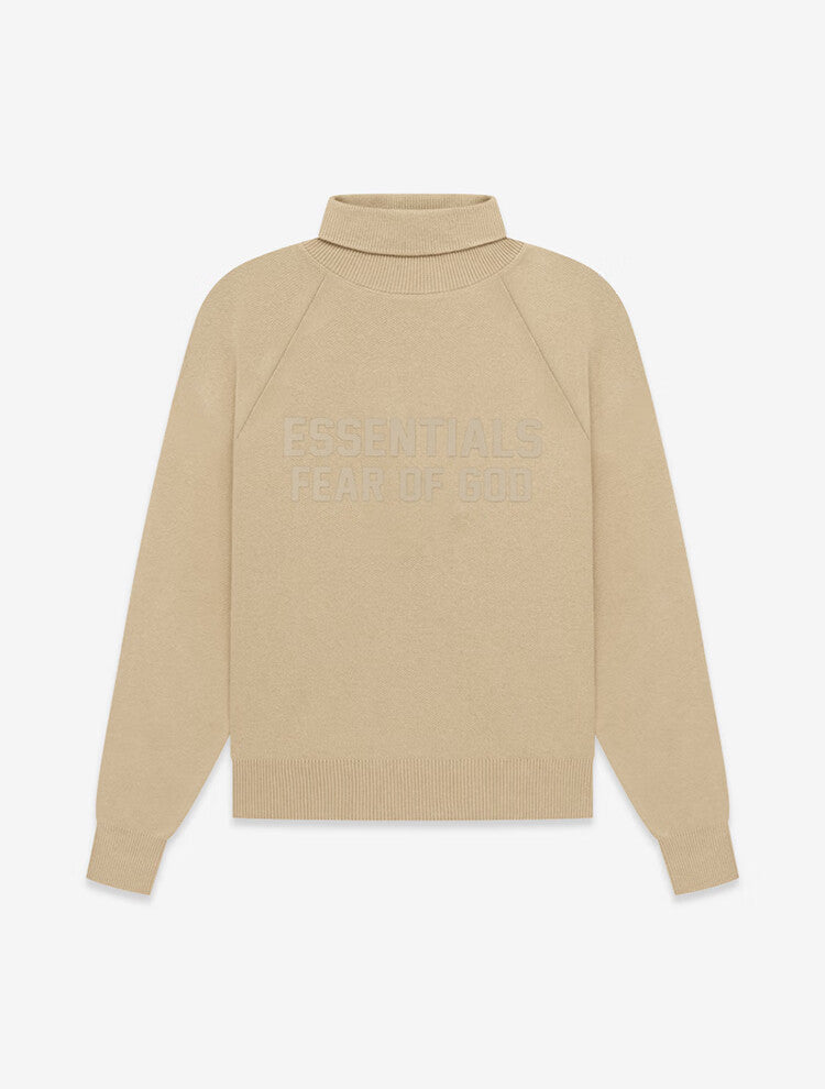 FEAR OF GOD ESSENTIALS 23 double stitch turtleneck sweater