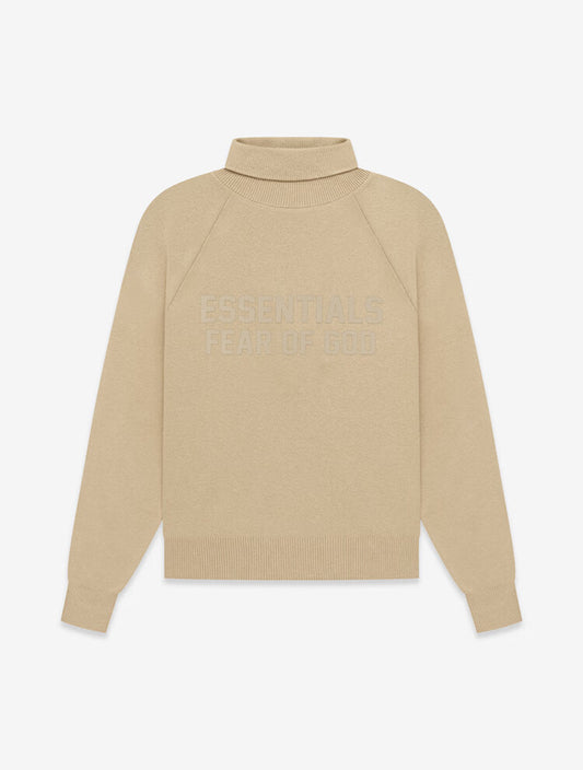 FEAR OF GOD ESSENTIALS 23 double stitch turtleneck sweater