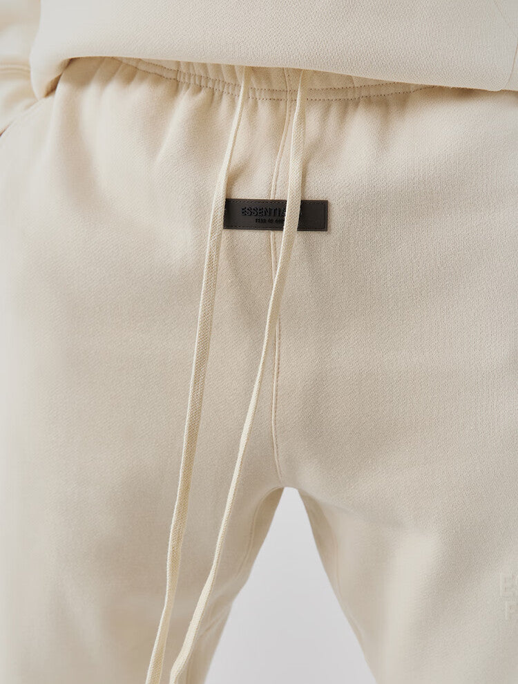 FEAR OF GOD ESSENTIALS Double-row flocked leggings trousers