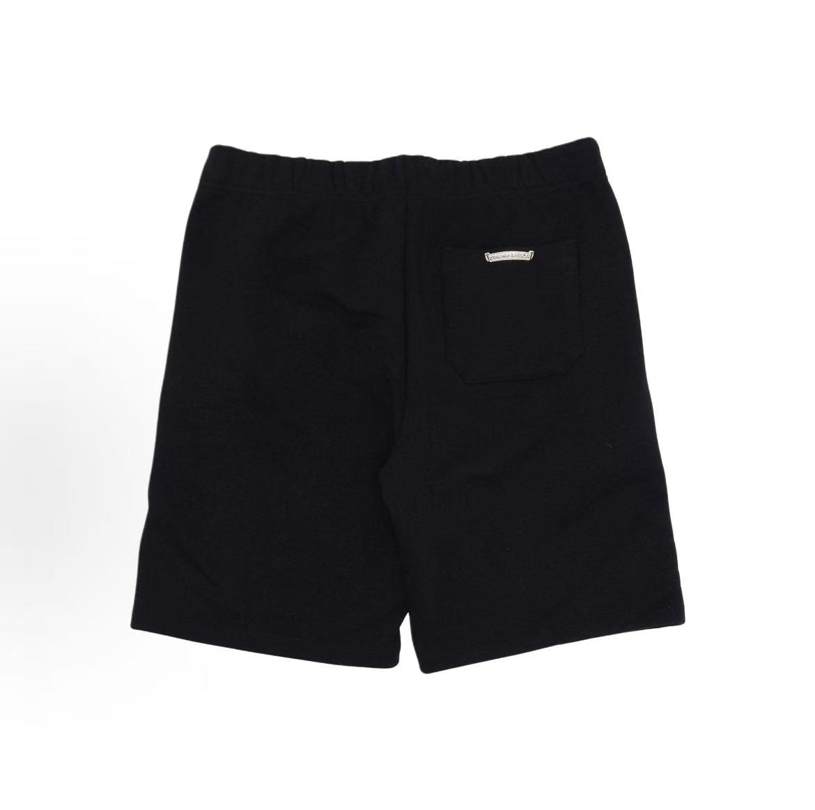 Chrome Hearts Cross Patch Pattern Stretch Waist Pants - Casual Shorts for Both Men and Women
