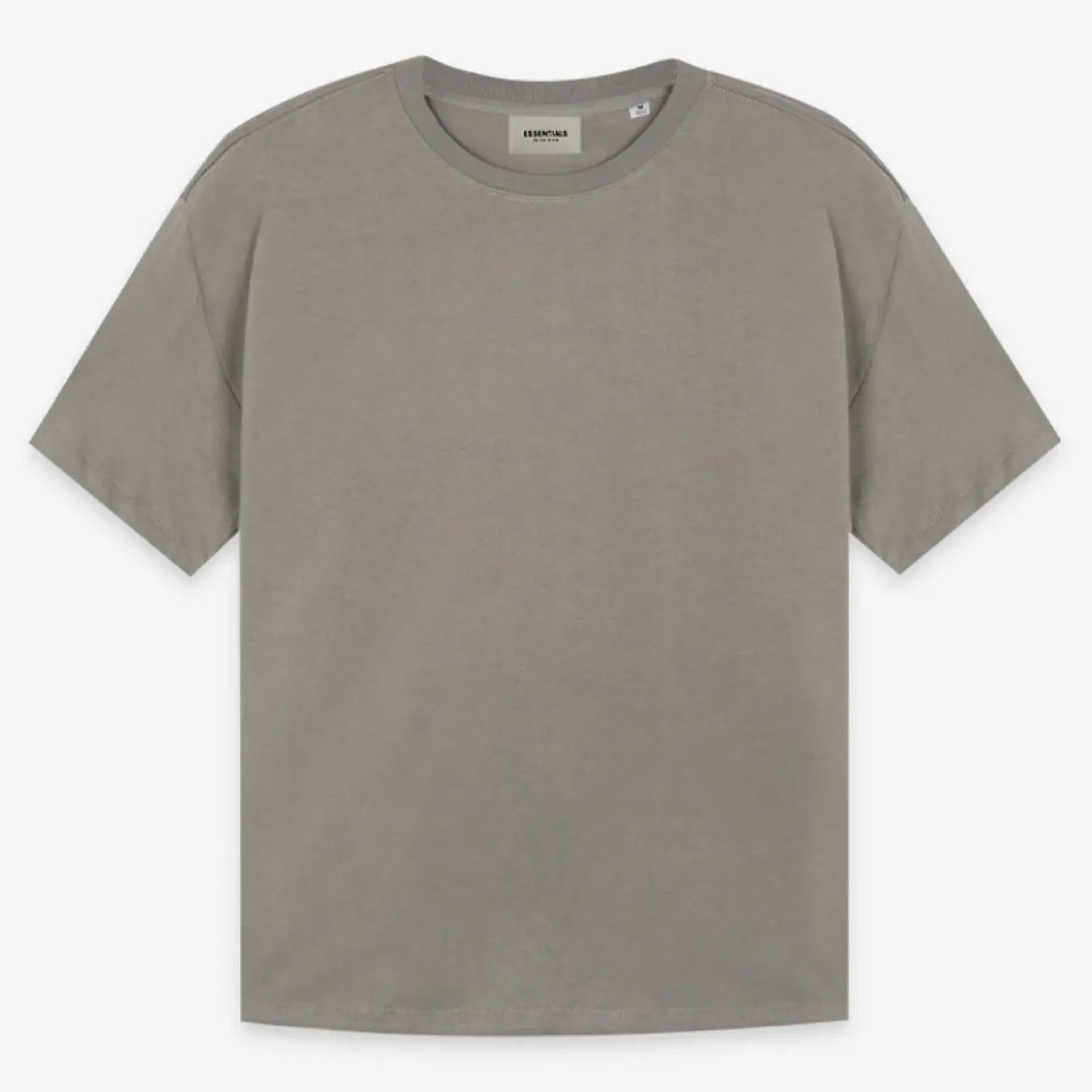 FOG Fear of God 21 Reproduced short -sleeved Essentials Summer casual T -shirt Dark brown