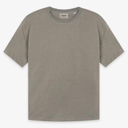 FOG Fear of God 21 Reproduced short -sleeved Essentials Summer casual T -shirt Dark brown