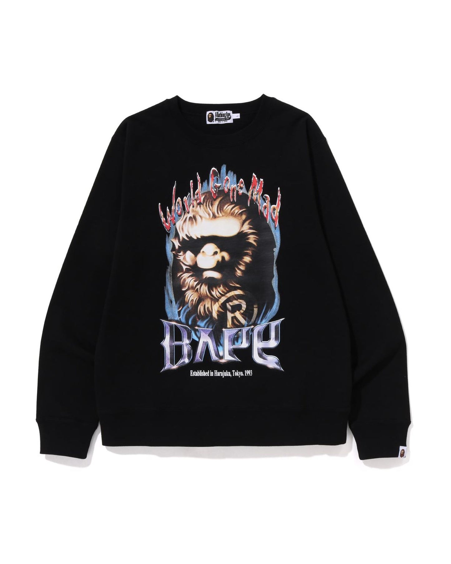 A Bathing Ape Head Crewneck