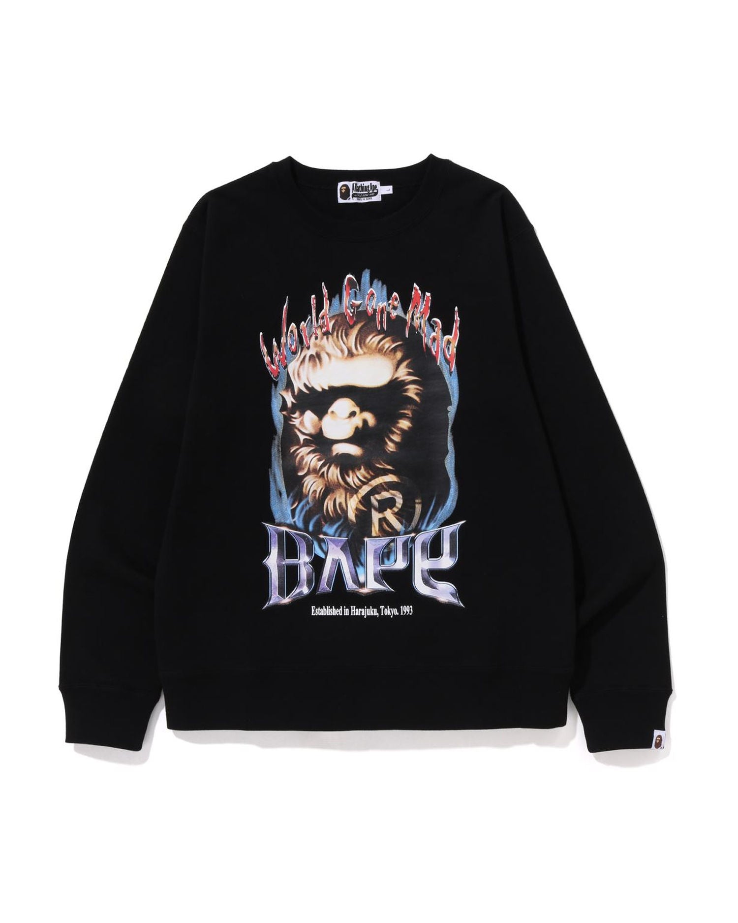 A Bathing Ape Head Crewneck