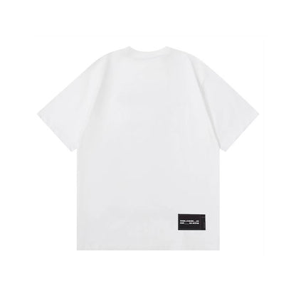 WE11DONE W Logo Tee White