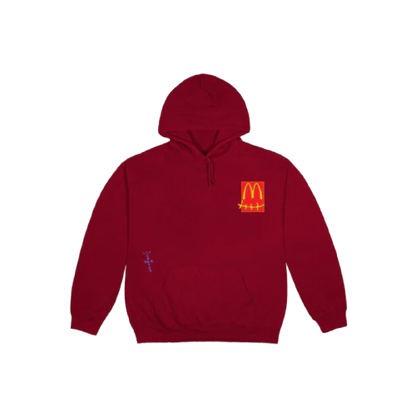 Travis Scott x McDonald s Live From Utopia Sticker Hoodie
