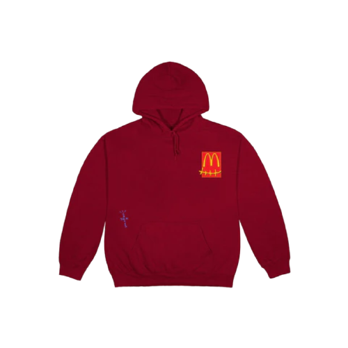 Travis Scott x McDonald s Live From Utopia Sticker Hoodie