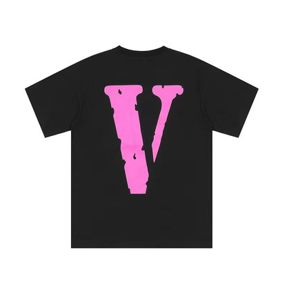 VLONE Logo Tee Black/Pink
