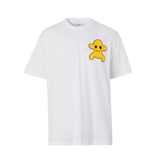 BURBERRY MONSTER GRAPHIC PRINT COTTON OVERSIZED T-SHIRT – BRS015