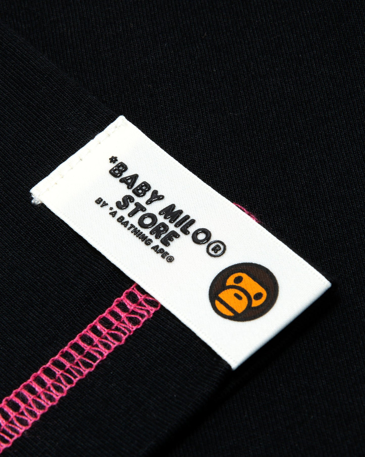 A Bathing Ape Baby Milo tee In Black