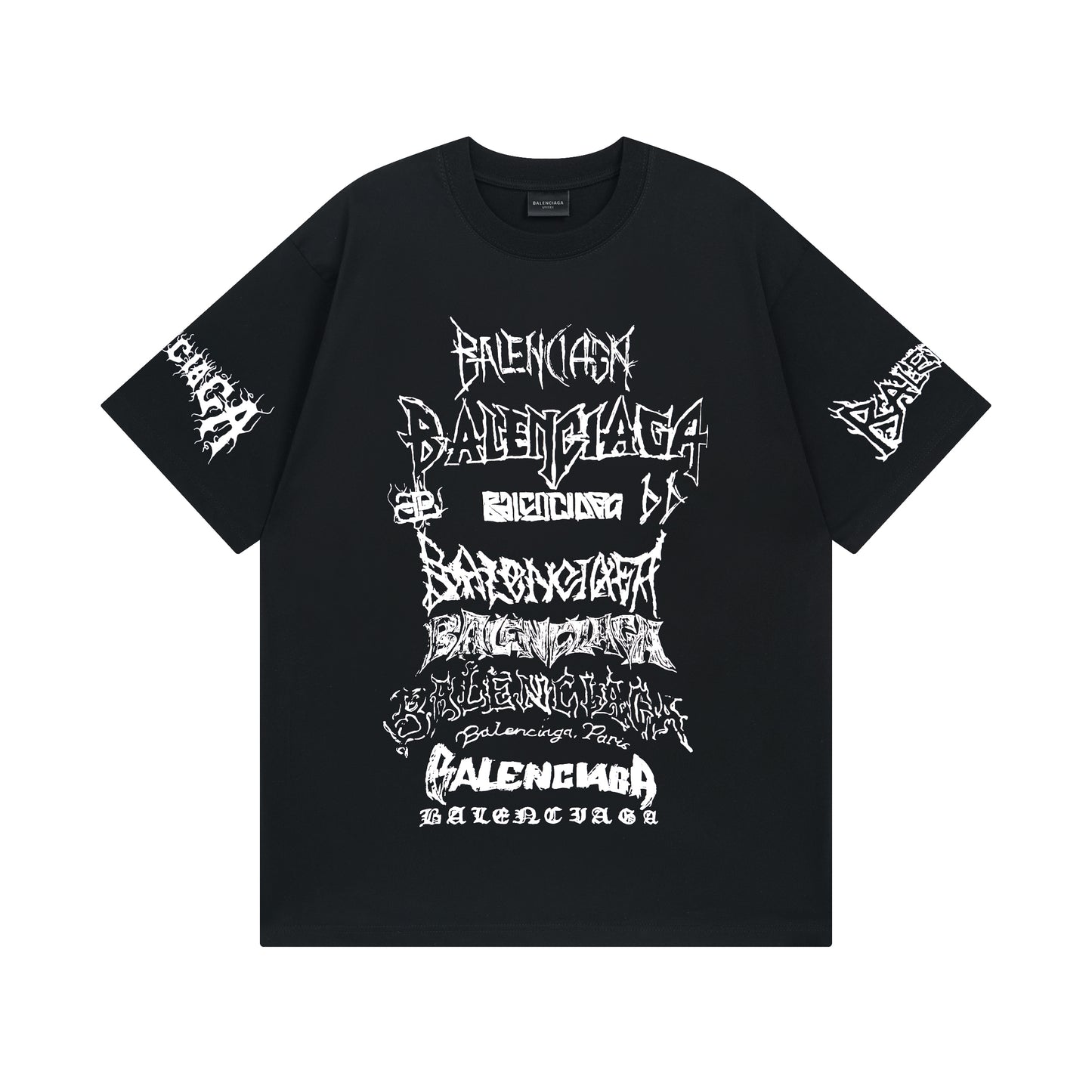 Balenciga logo tee BL233322 black