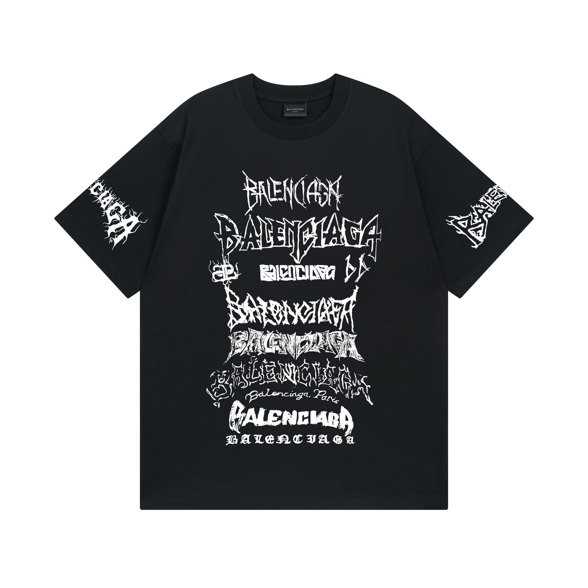 Balenciga logo tee BL233322 black