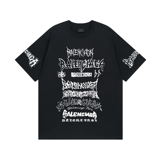 Balenciga logo tee BL233322 black