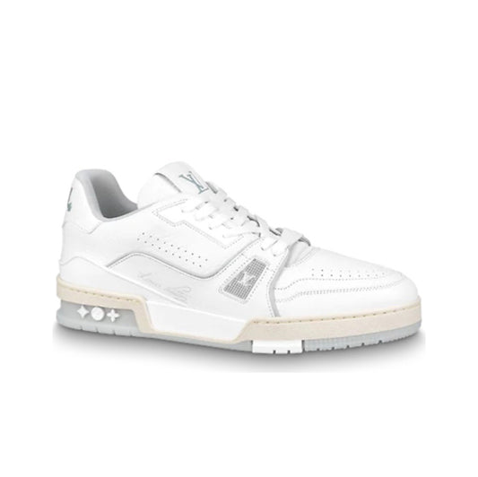 LOUIS VUITTON TRAINER SNEAKERS IN WHITE  LSVT094