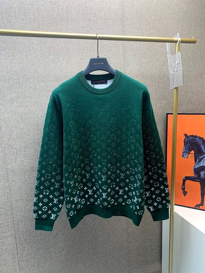 LOUIS VUITTON MONOGRAM GRADIENT COTTON CREWNECK – LVH051