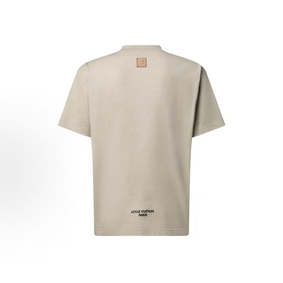 LOUIS VUITTON SS26 Letter Print Short-Sleeved Round-Neck T-Shirt for Men