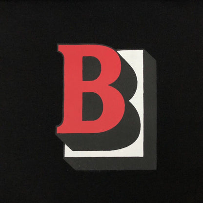BURBERRY LETTER GRAPHIC COTTON OVERSIZED T-SHIRT – BRS018