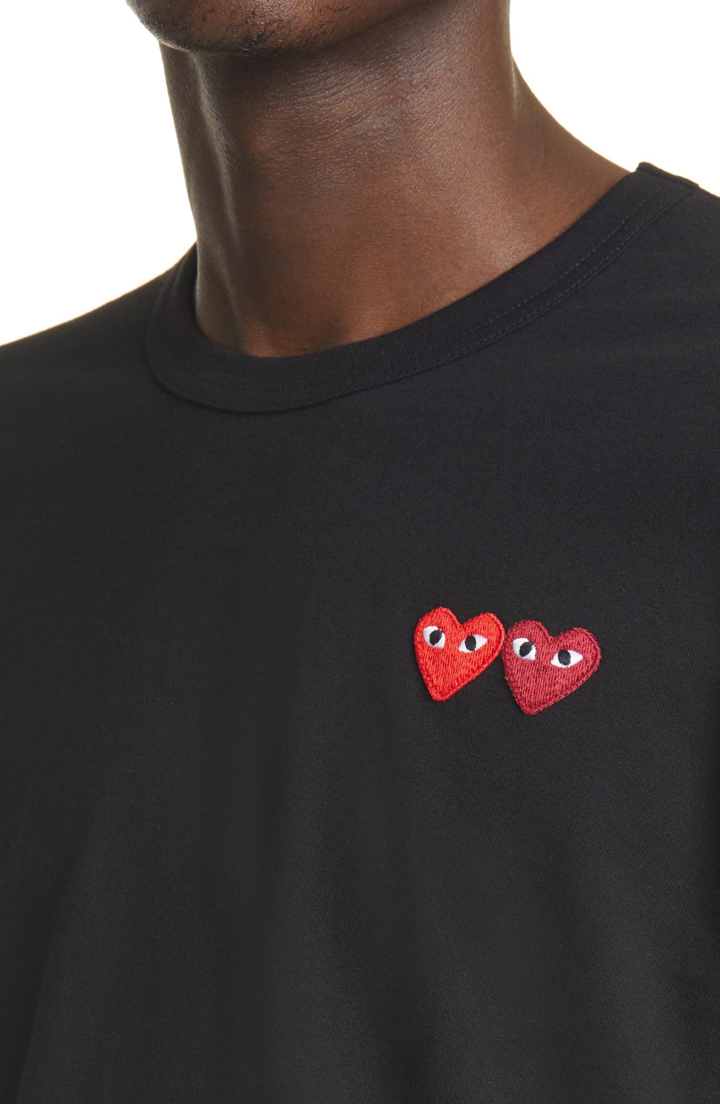 Twin Hearts Slim Fit Jersey T-Shirt