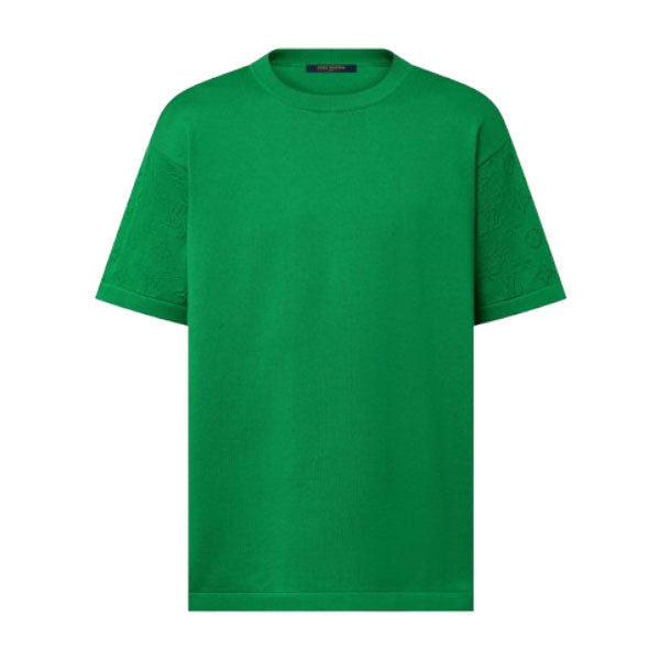 LOUIS VUITTON SHORT-SLEEVED SIGNATURE CREWNECK – LVTS070