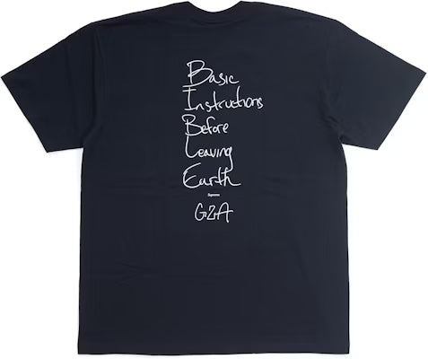 Supreme Liquid Swords Tee Navy