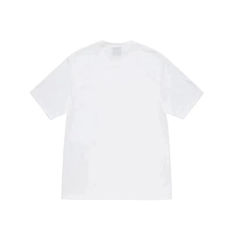 STUSSY RUBIK'S CUBE TEE WHITE