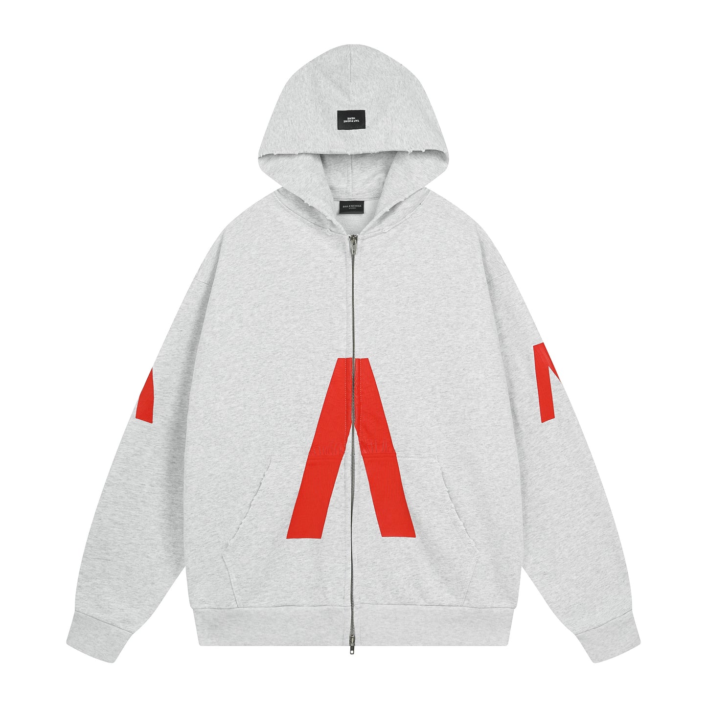 Balenciga logo hoodie BL238808 white