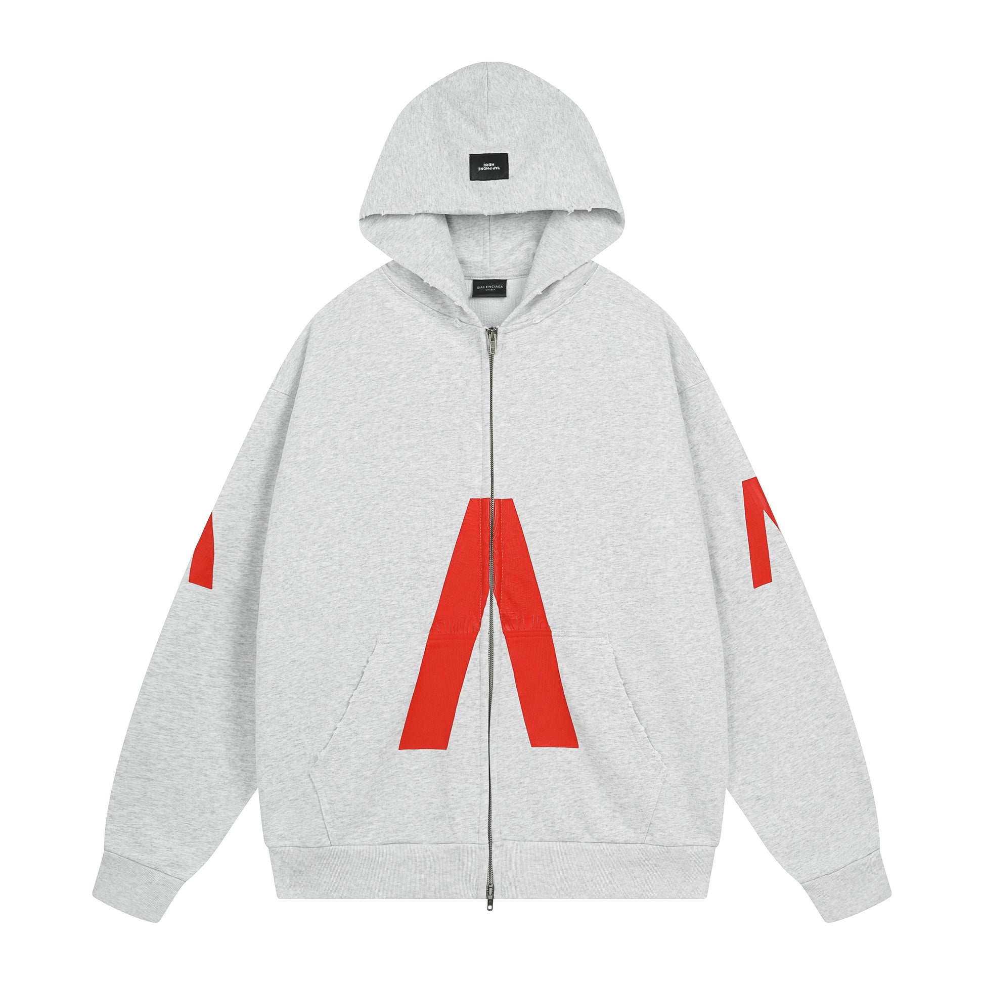 Balenciga logo hoodie BL238808 white