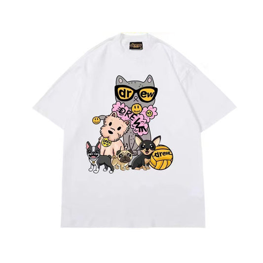 DREW HOUSE PRINTED TEE WHITE