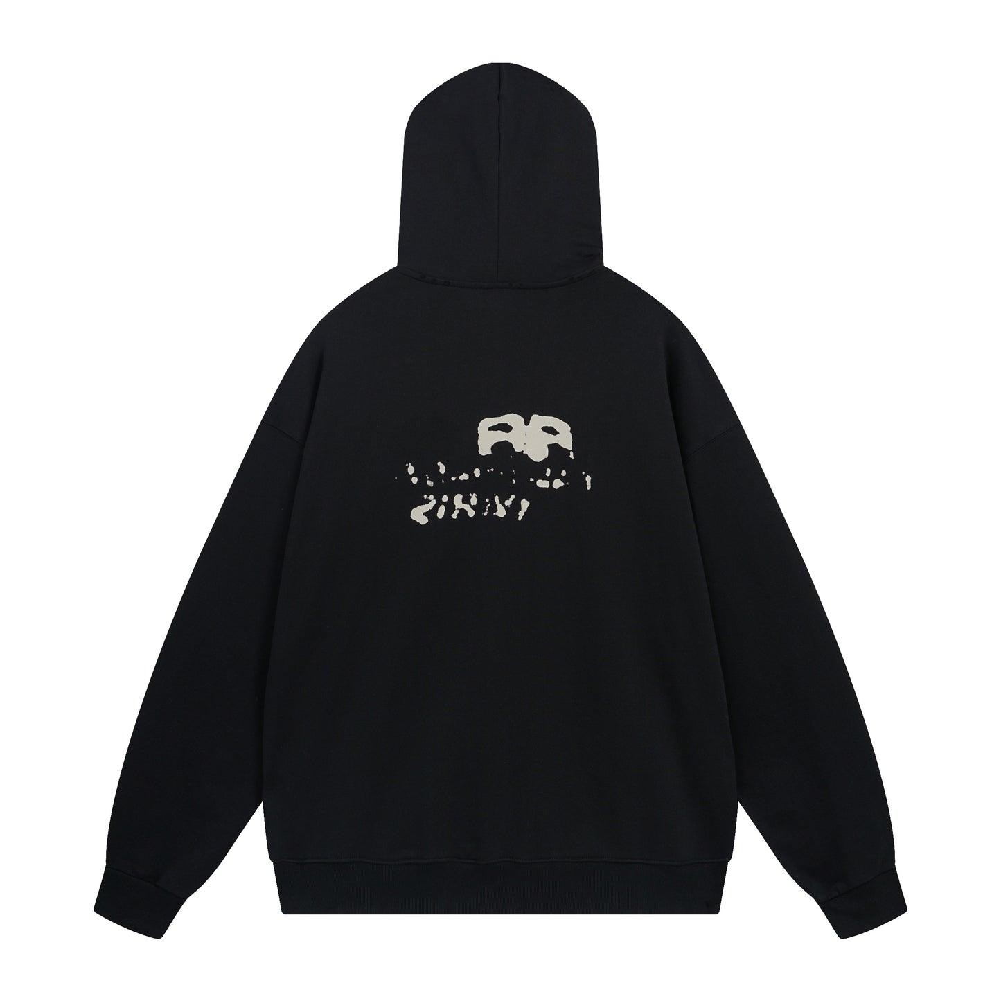 Balenciga logo hoodie BL238018 black