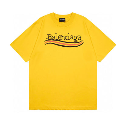 Balenciga logo tee lx2326 yellow