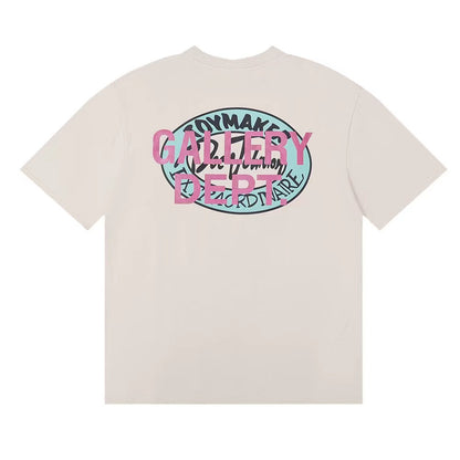 GALLERY DEPT Dead Batteries Tee In Apricot