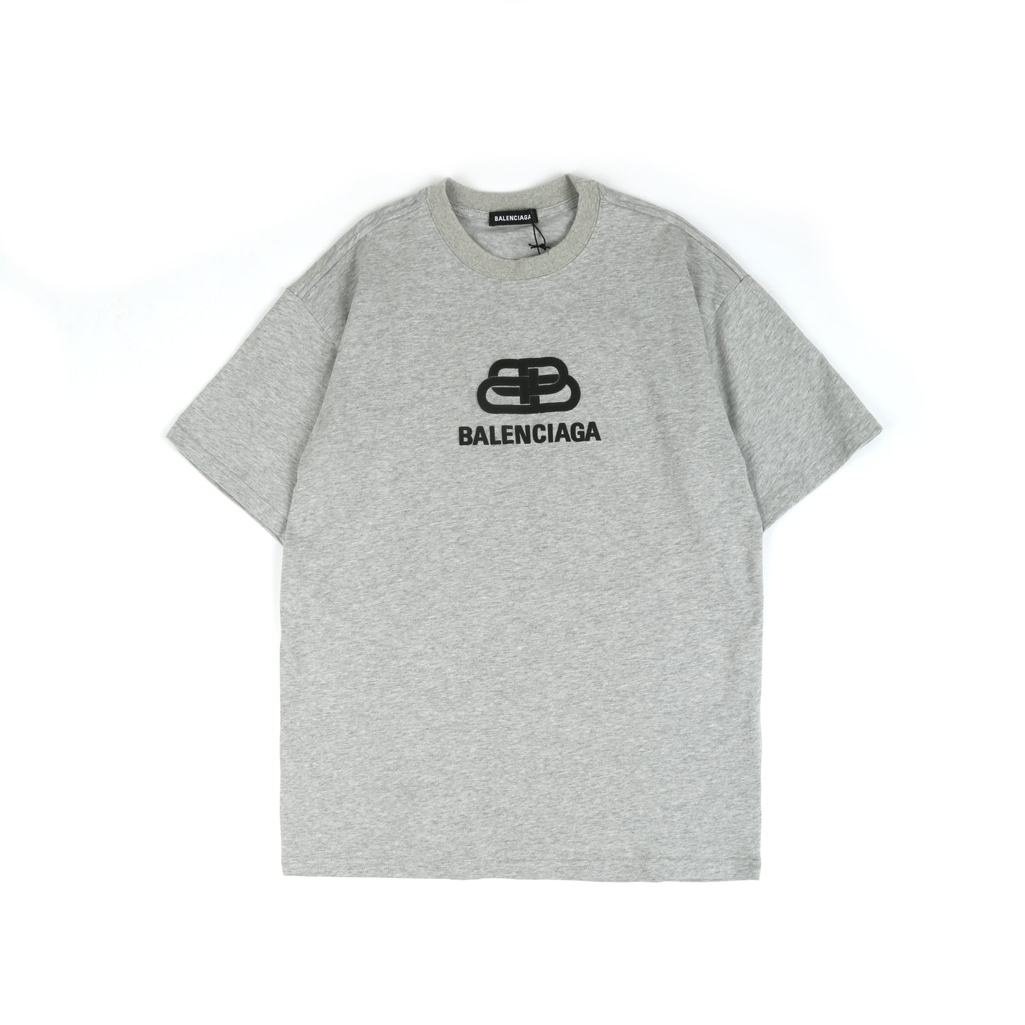 Balenciga logo tee LX001 grey