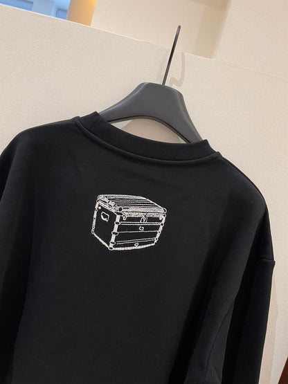 LOUIS VUITTON EMBROIDERED COTTON SWEATSHIRT – LVH048
