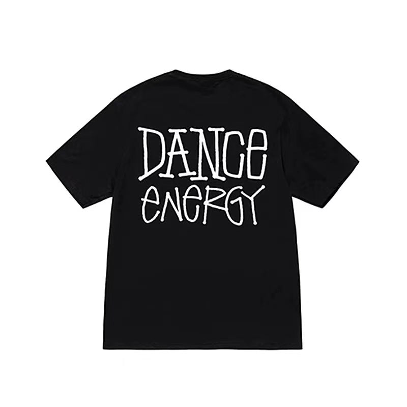 STUSSY DANCE ENERGY TEE BLACK
