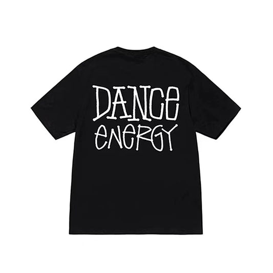 STUSSY DANCE ENERGY TEE BLACK
