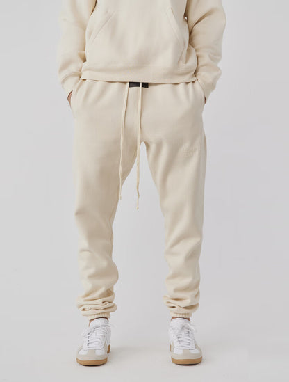 FEAR OF GOD ESSENTIALS Double-row flocked leggings trousers