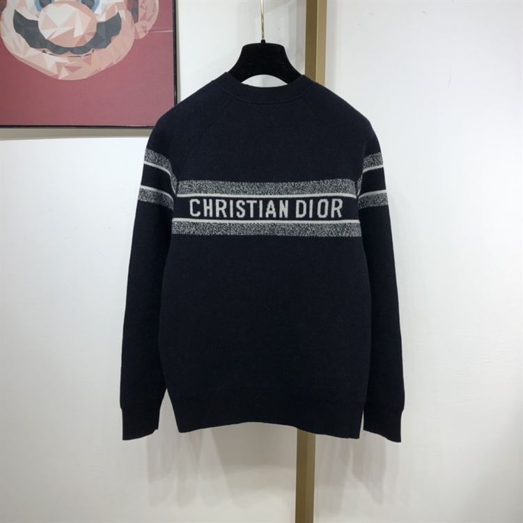 DIOR REVERSIBLE ROUND-NECK SWEATER – DOS016
