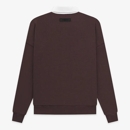 FOG FEAR OF GOD 23 double thread waffle POLO collar sweatshirt ESSENTIALS casual top