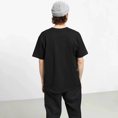 STUSSY OVAL TEE BLACK