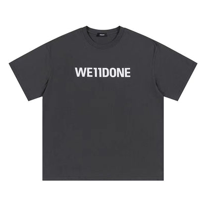 WE11DONE Logo Tee Grey