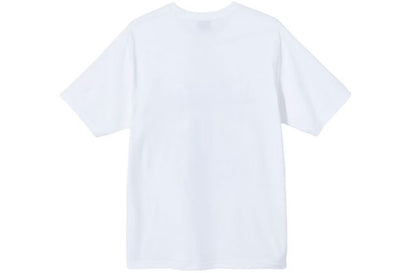 Stussy x Marc Jacobs 40th Anniversary Classic Tour American Retro Short-Sleeved T-Shirt - The same style for both men and women. White color.