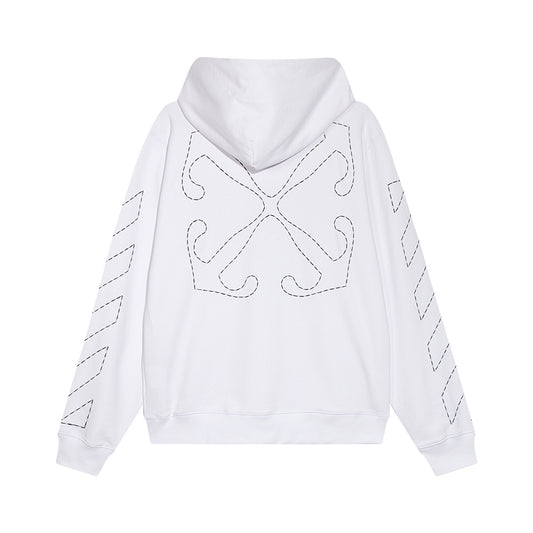 OFF WHITE ANCHOR ARROW HOODIE