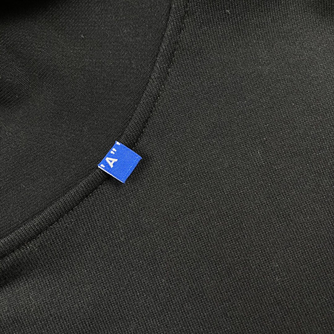 Off-White broken arrow print hooded sweater black