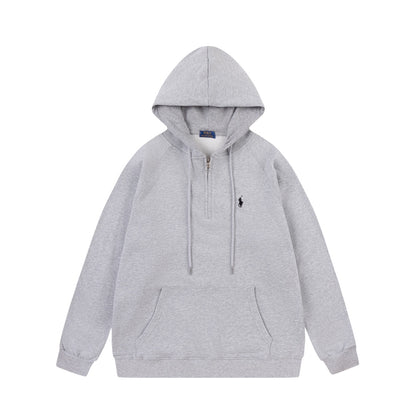 Ralph Lauren hooded sweater grey