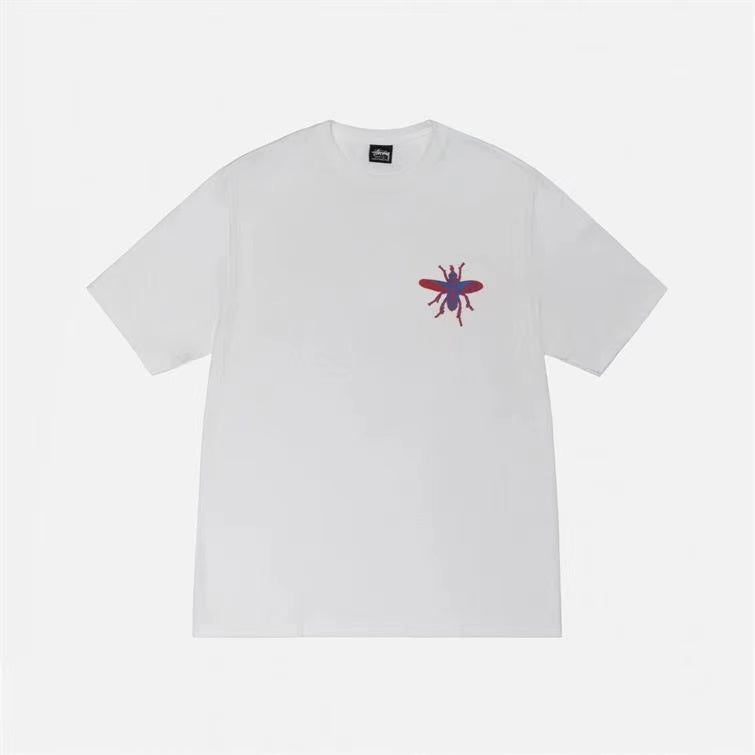 STUSSY ALPHABET INSECT TEE WHITE