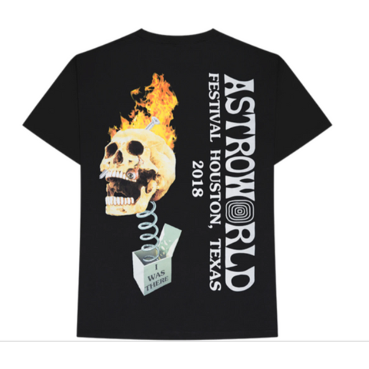 Travis Scott Skull in the box tshirt