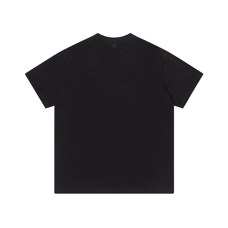 AMI Small Logo Tee Black